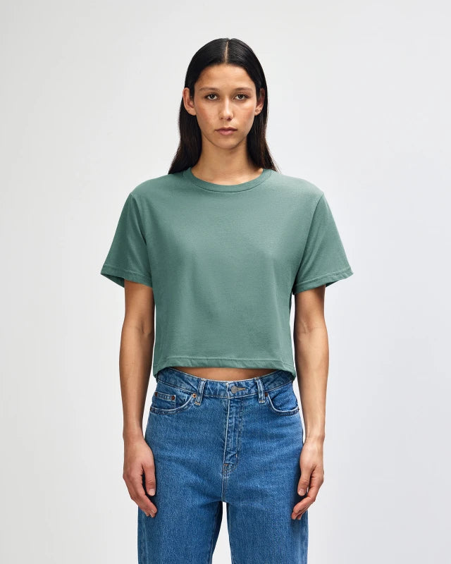 American Apparel® 102 Boxy Cropped T-Shirt product image