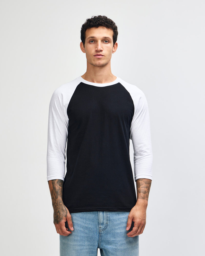 American Apparel CVC Unisex Raglan T-shirt product image