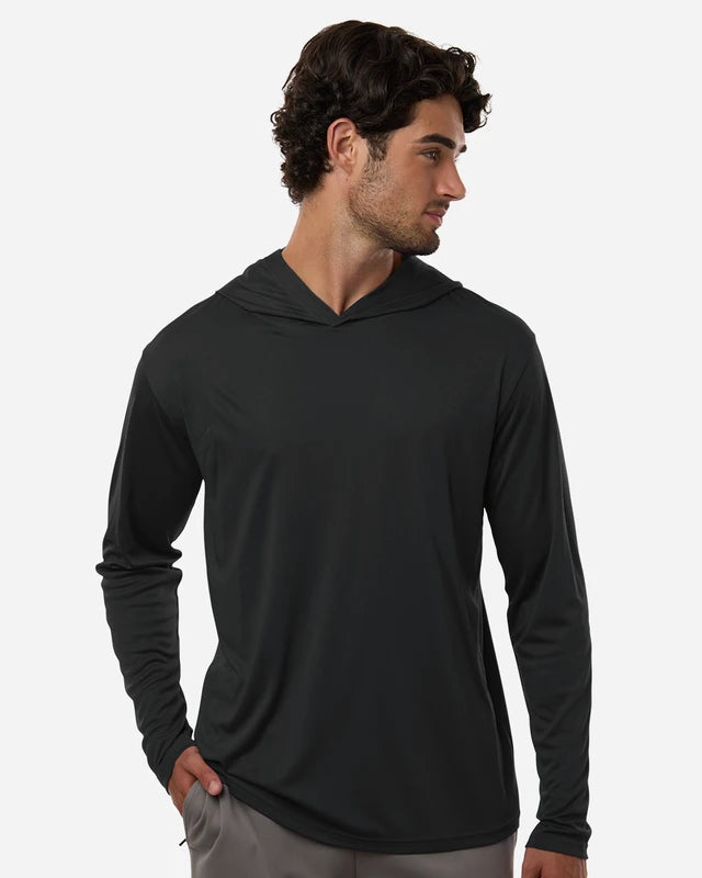AllPro 48510 Men's Long Sleeve Hooded T-Shirt product image