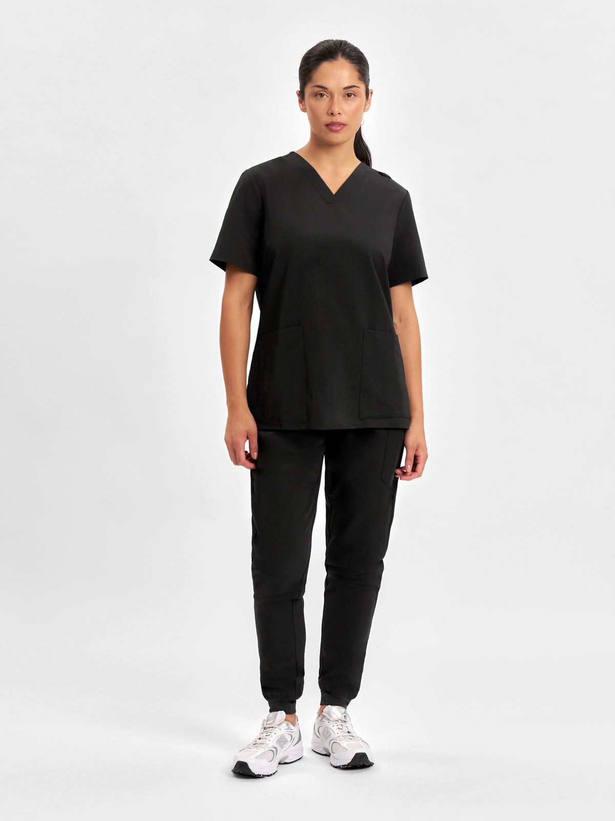 Inaura Pulse Womens Jogger Scrub Pant — model view