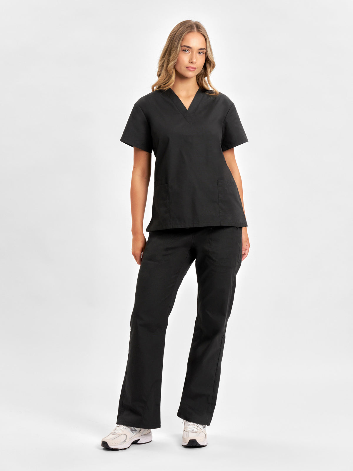 Inaura Classic Womens Scrub Pant — model view