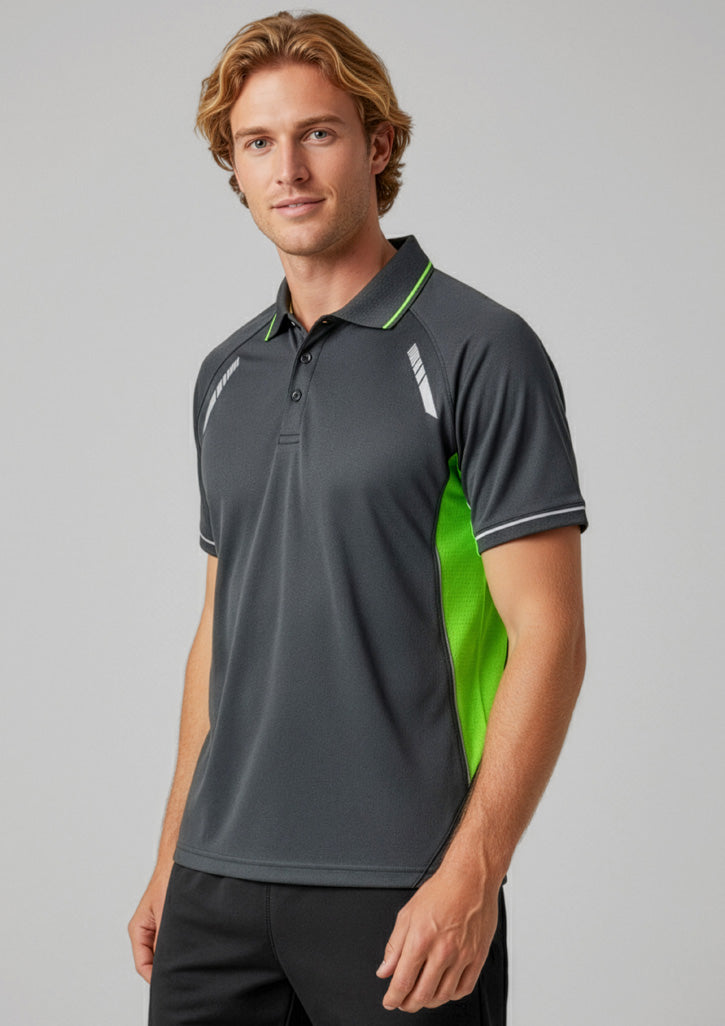 BIZ | Grey/Fluoro Lime/Silver | front