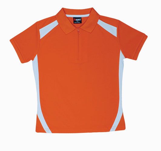 Cool Best Polo in Orange/White