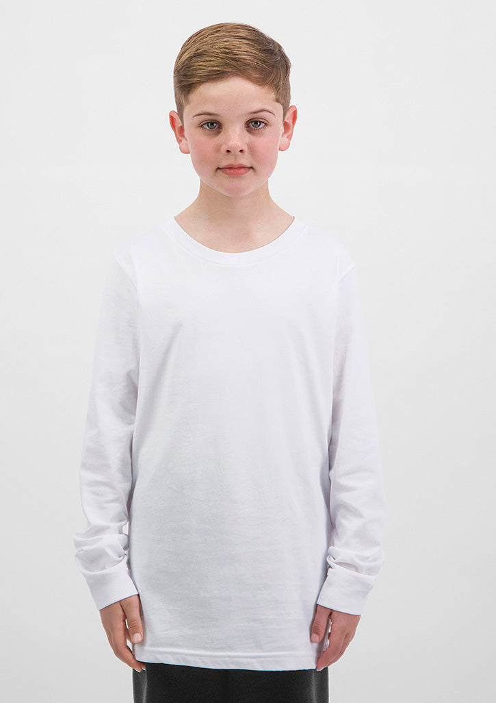 Good Mates Basis Kids Long Sleeve Tee — model view
