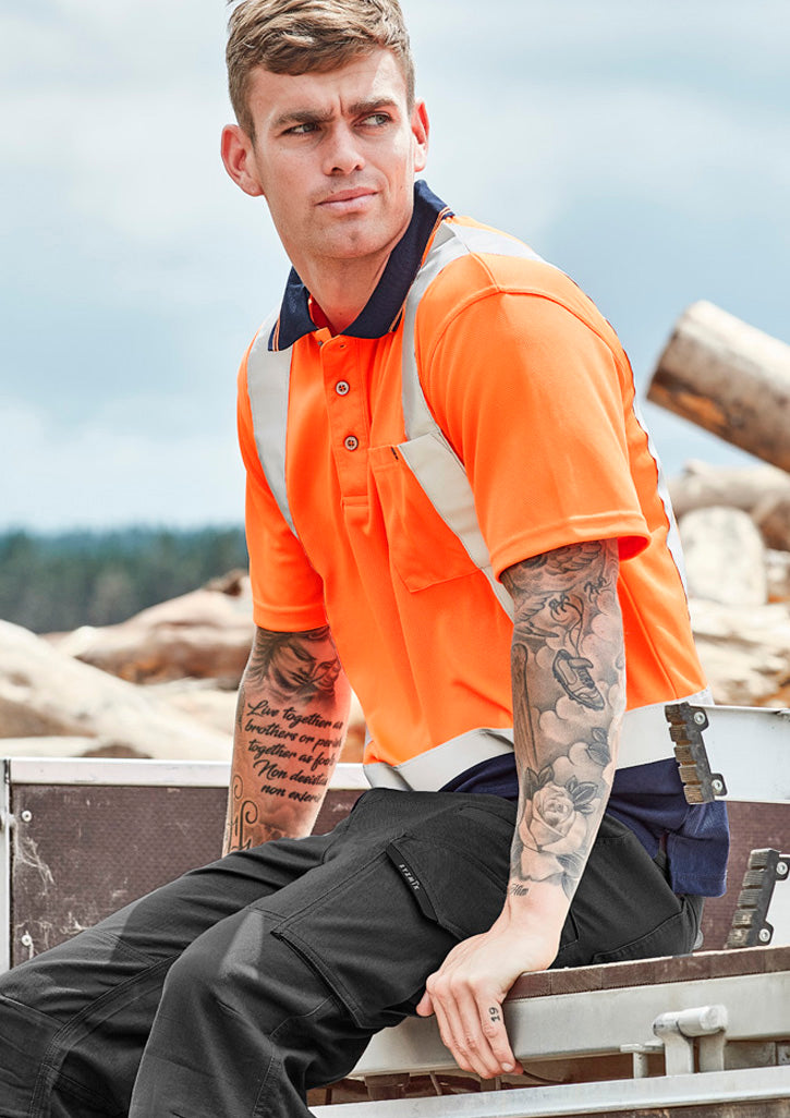 SYZMIK | Orange/Navy | front