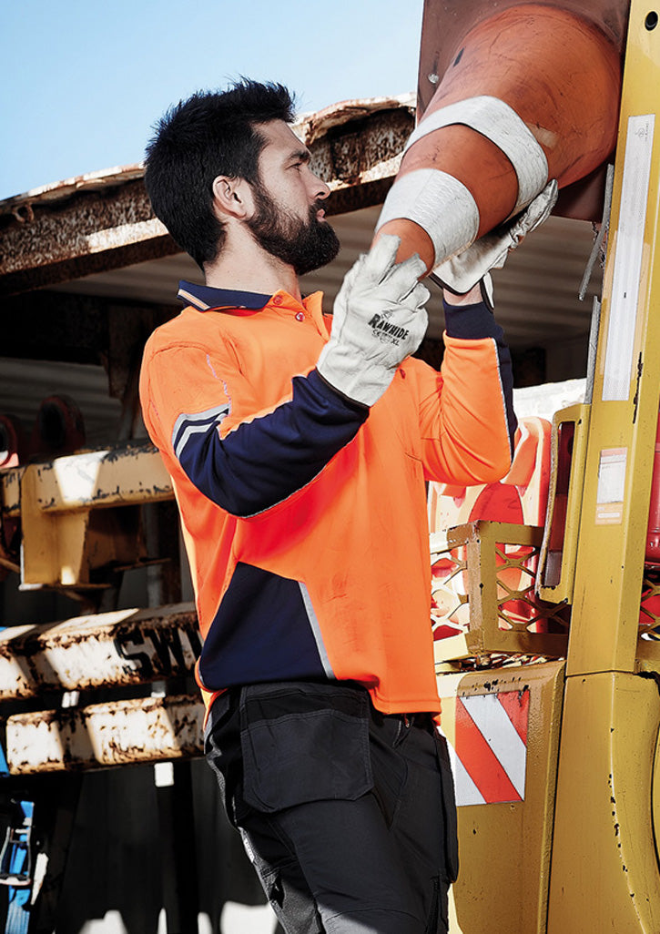 SYZMIK | Orange/Navy | front