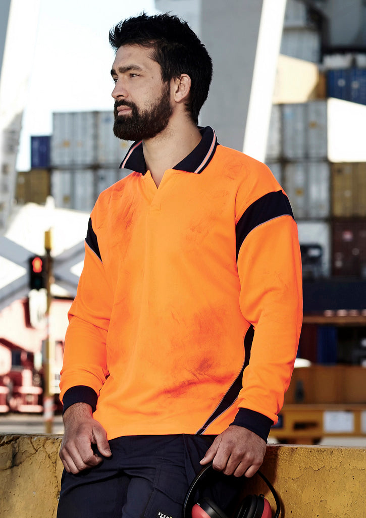 SYZMIK | Orange/Navy | front