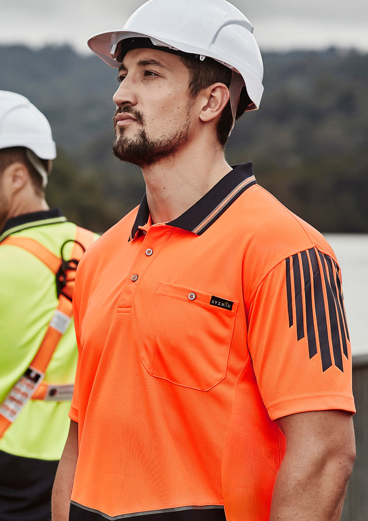 SYZMIK | Orange/Navy | front