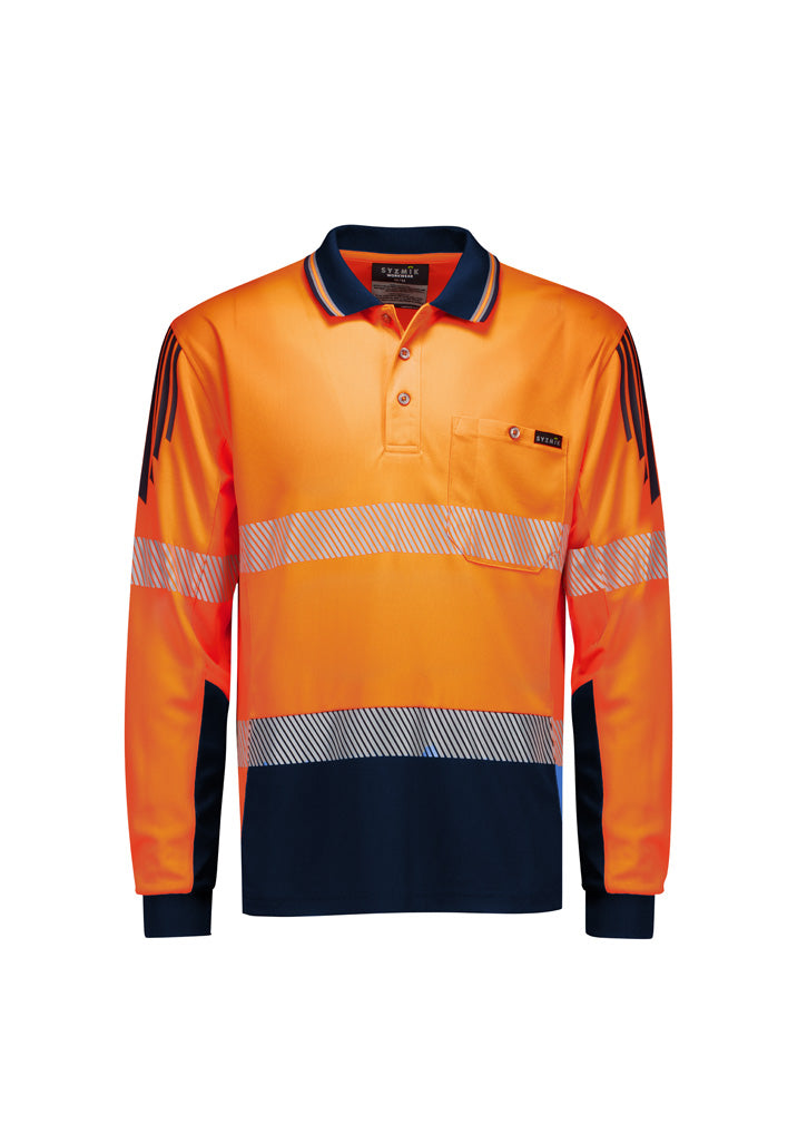 SYZMIK | Orange/Navy | front