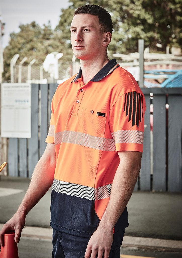 SYZMIK | Orange/Navy | front