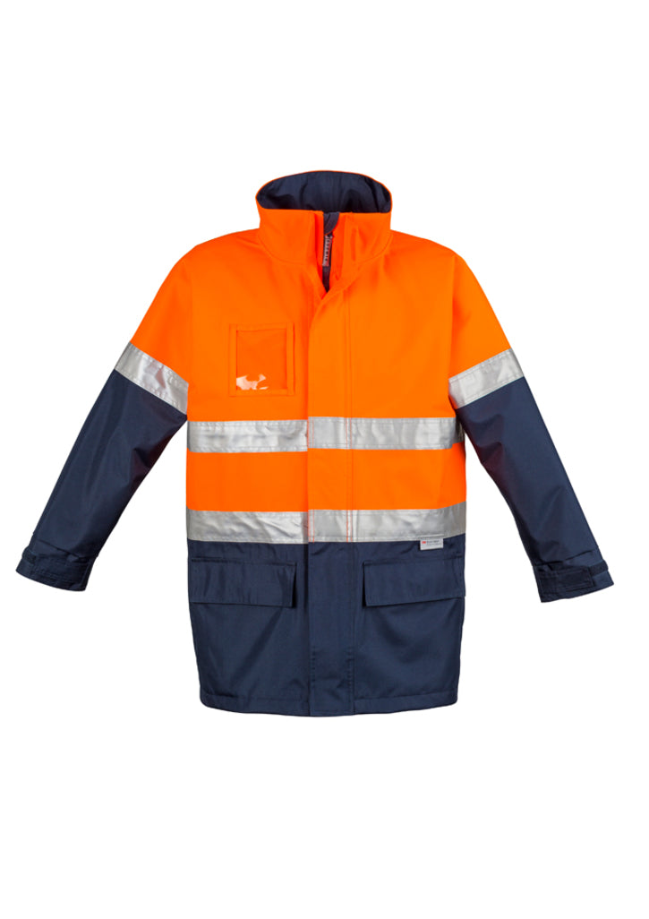 SYZMIK | Orange/Navy | front
