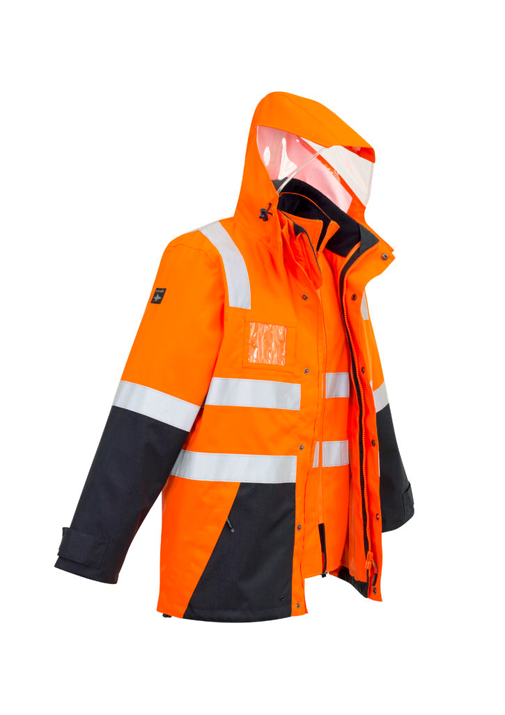 SYZMIK | Orange/Navy | front