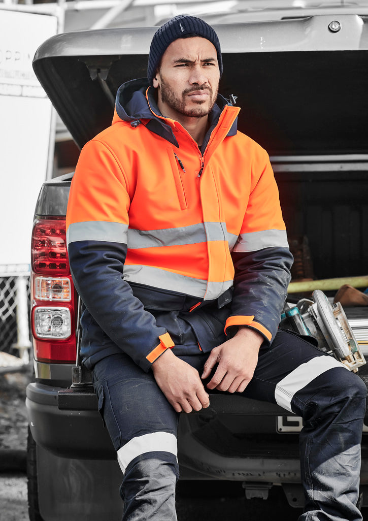 SYZMIK | Orange/Navy | front