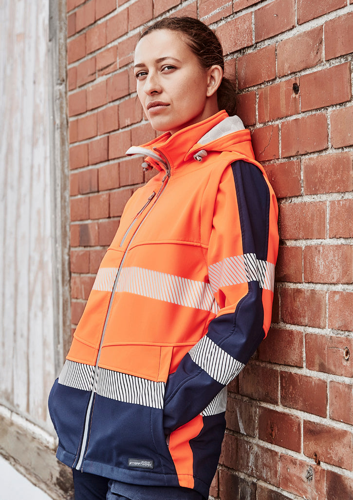 SYZMIK | Orange/Navy | front