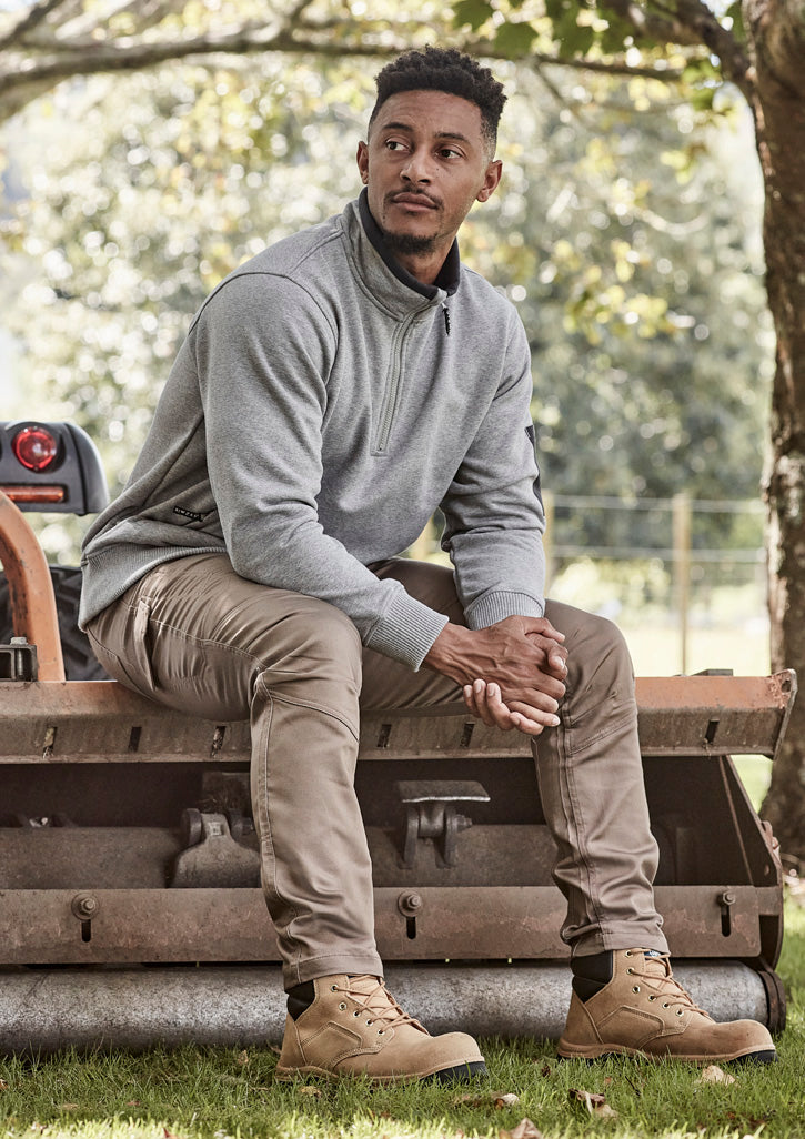 SYZMIK | Grey Marle/Charcoal | front