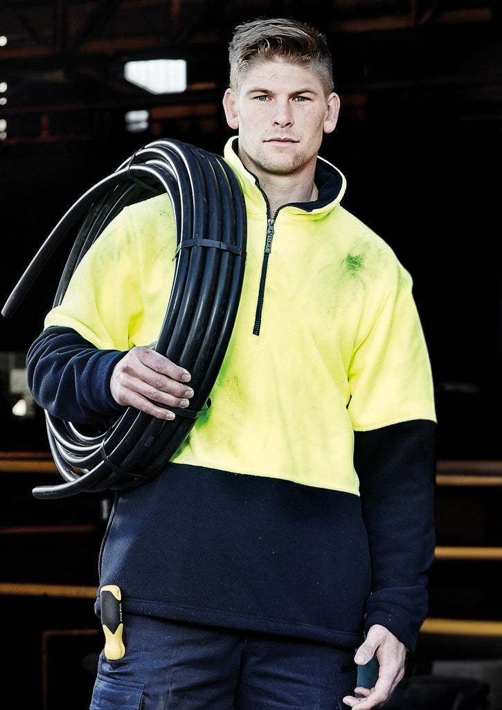SYZMIK | Yellow/Navy | front