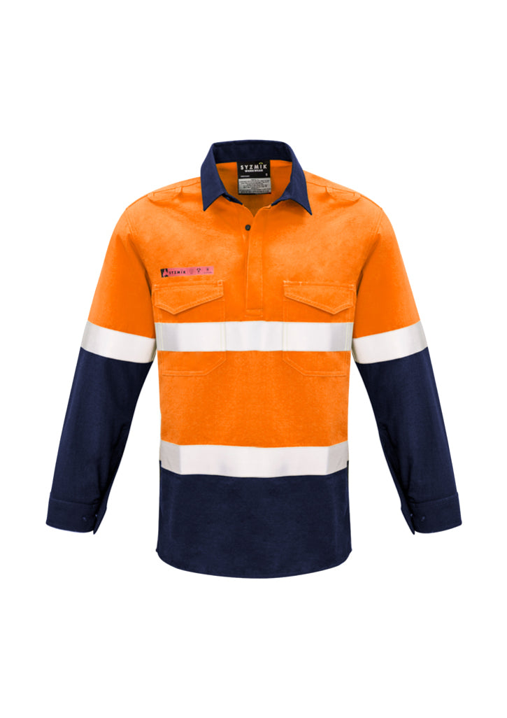 SYZMIK | Orange/Navy | front