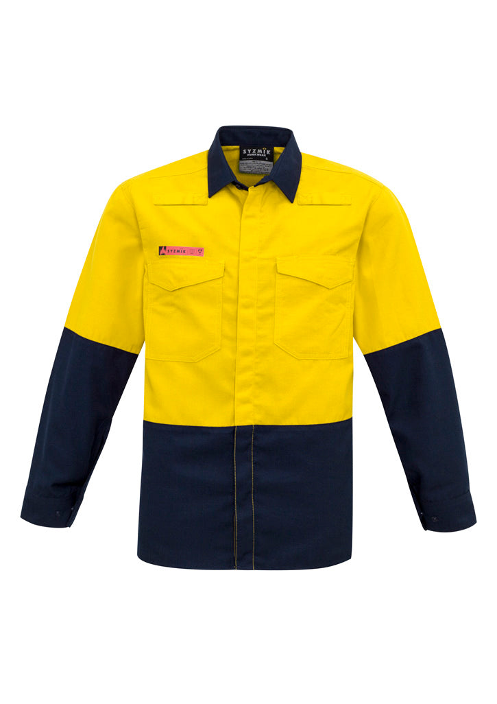 SYZMIK | Yellow/Navy | front