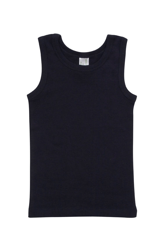 Baby Singlet in Black