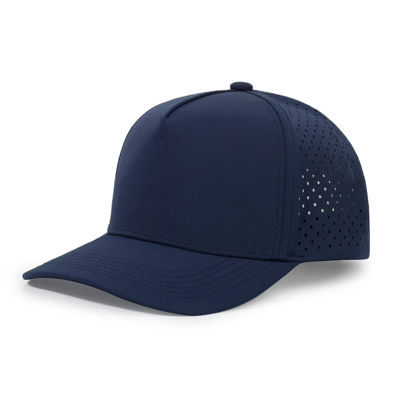 5 panel Sports Mesh Cap - Navy Blue front