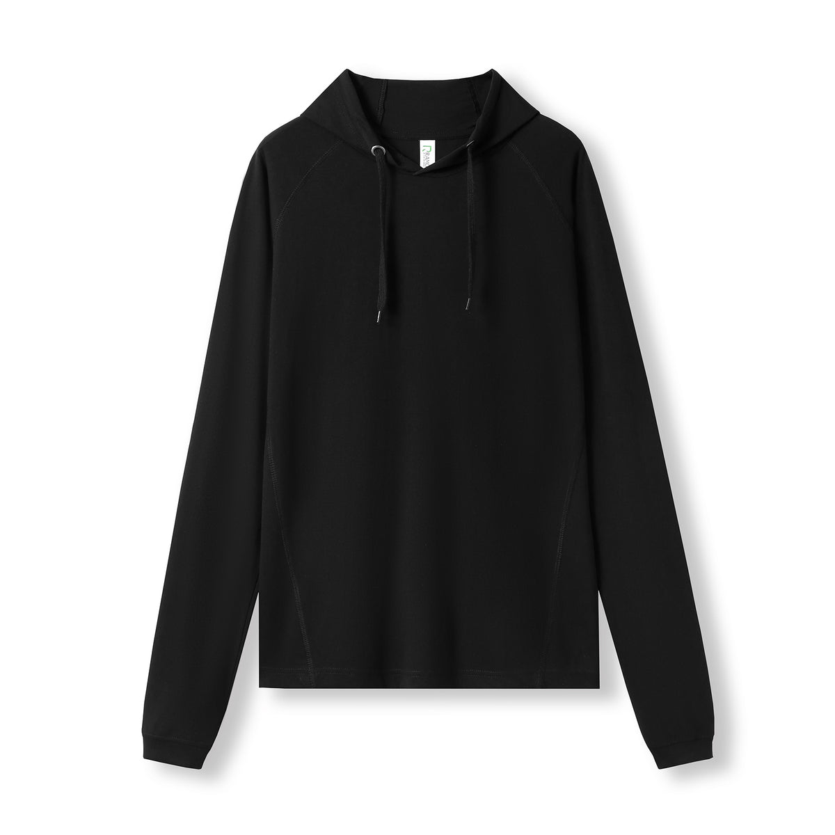 Men's / Unisex FUSION T-shirt Hoodie in Black
