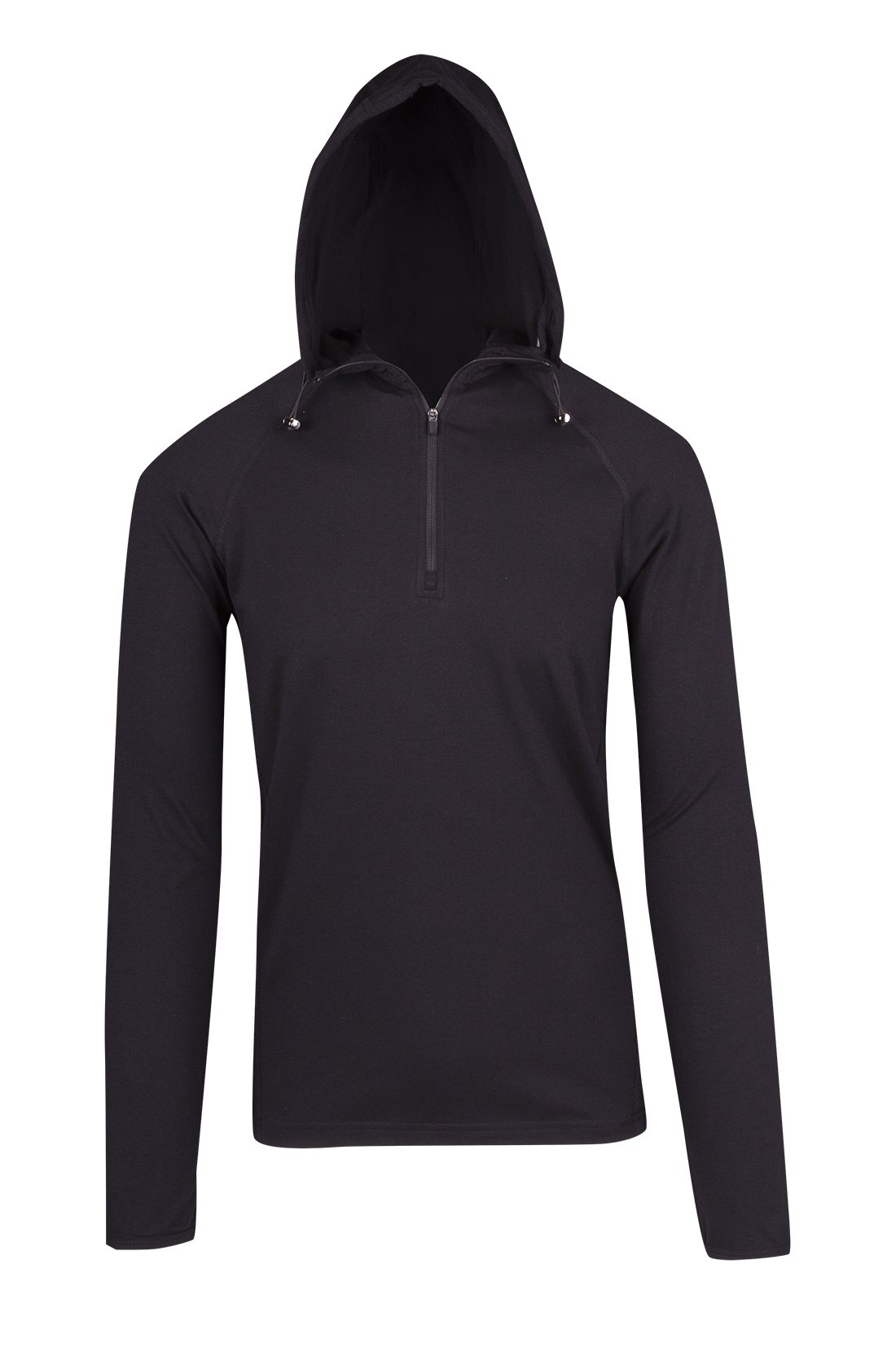 Mens' Greatness Half-Hood Top in Black
