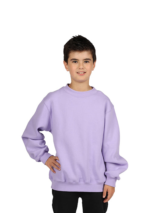 Kids Crew Neck Sloppy Joes in Black