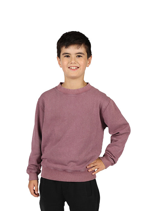 Kids' Stone Wash Sweatshirts in Black