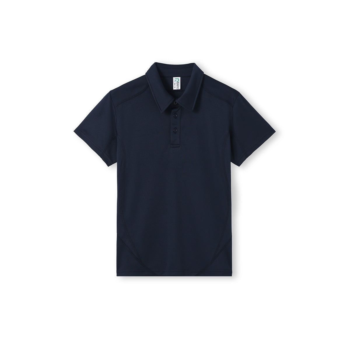 Kid's Accelerator Polyester Polo in Navy Blue