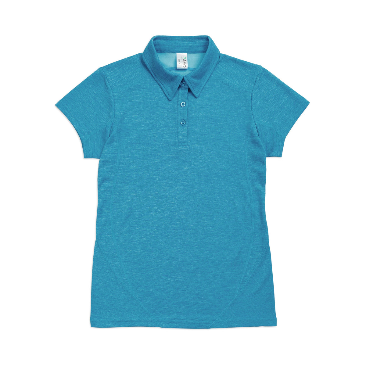 Womens' Challenger 100% polyester Polo in Azure Marl