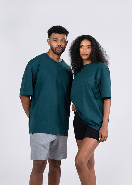 Unisex Oversize Easyfit Tees in Black