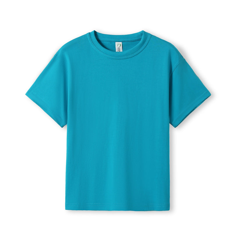 Kid's Regular T-shirt - Turquoise front