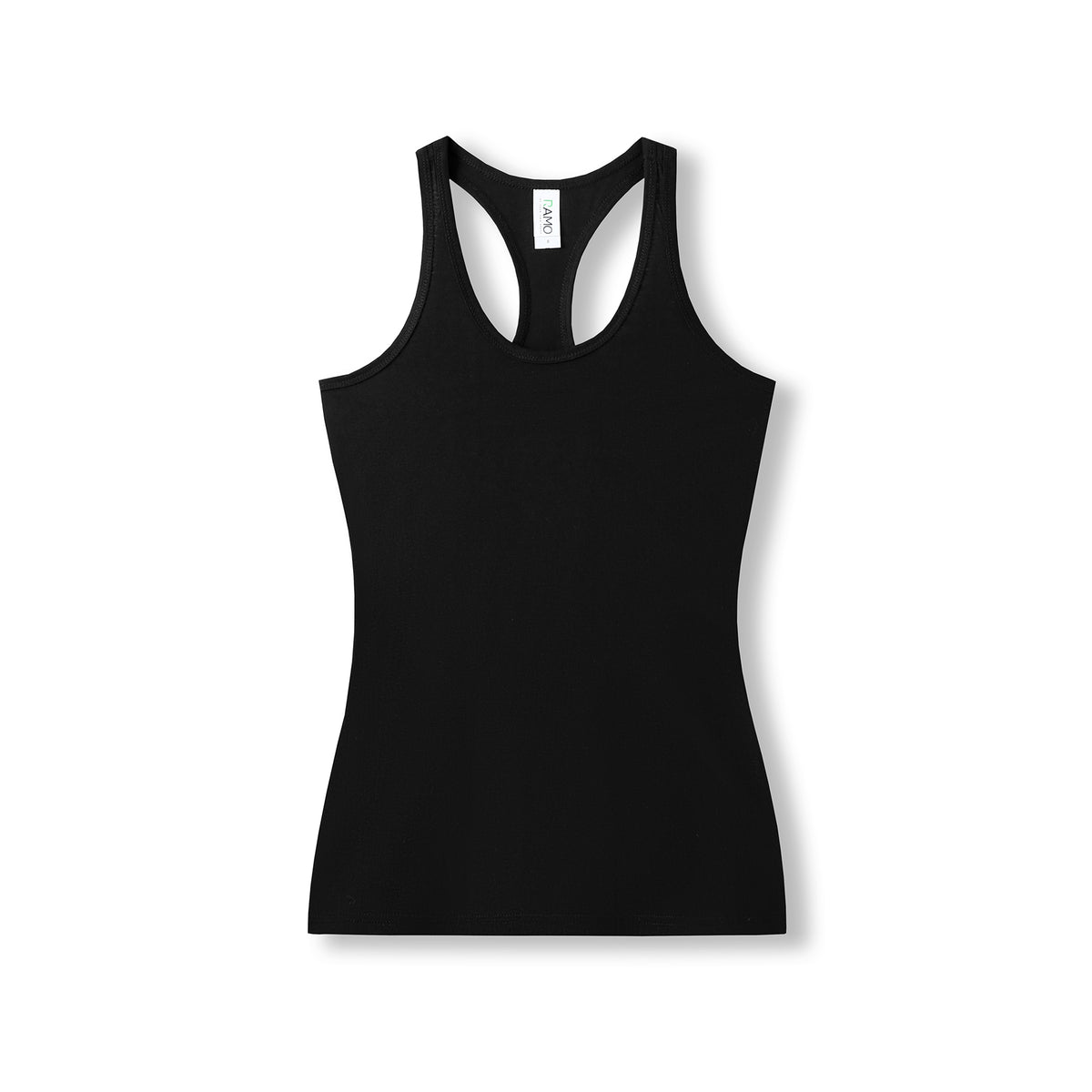 Womens Greatness Athletic T-back Singlet in Black