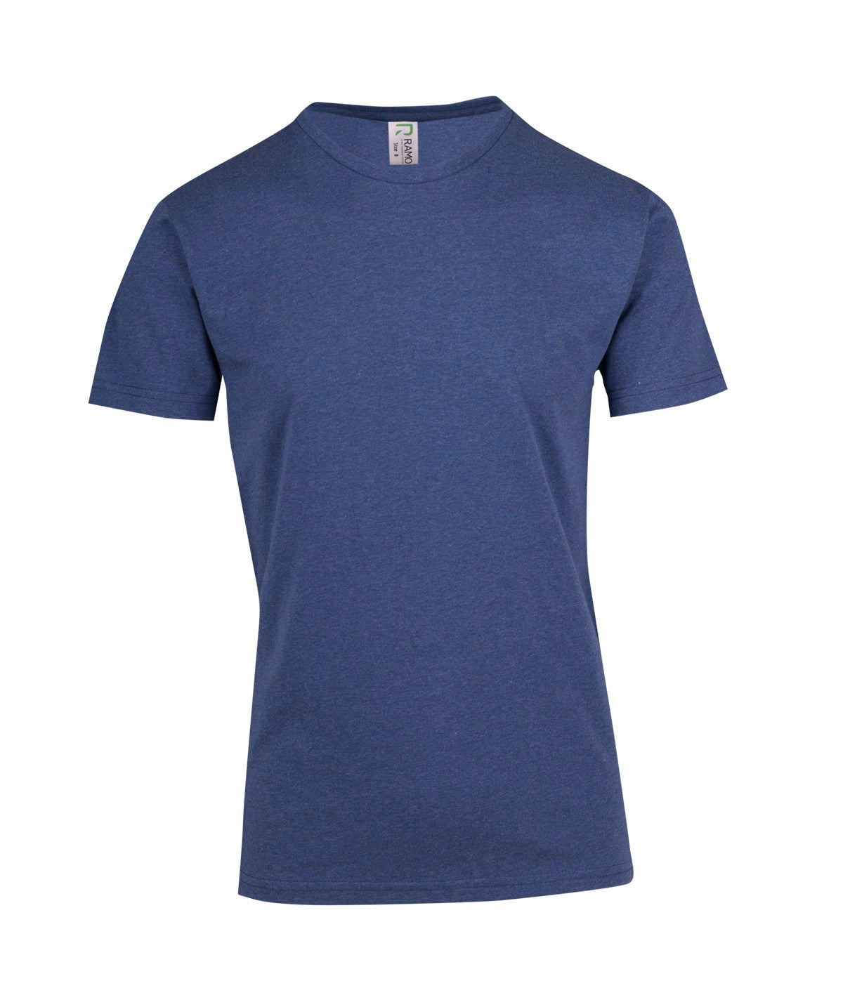 Mens Heavy Marl T-shirt in Blue Marl