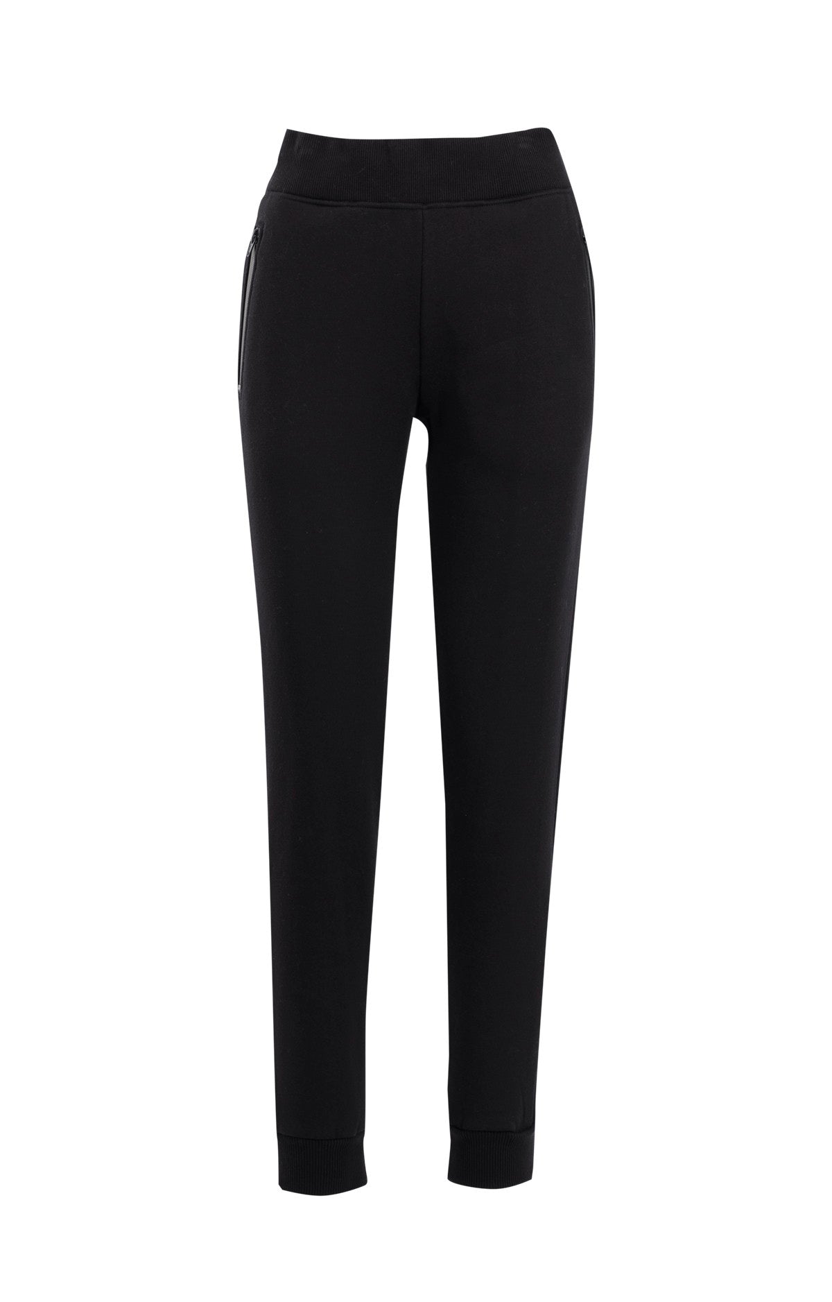 Womens' STANCE brushed fleece pants in Black