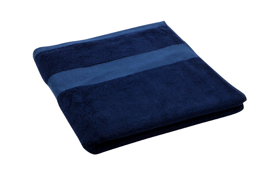 Bath Towel - Navy Blue front