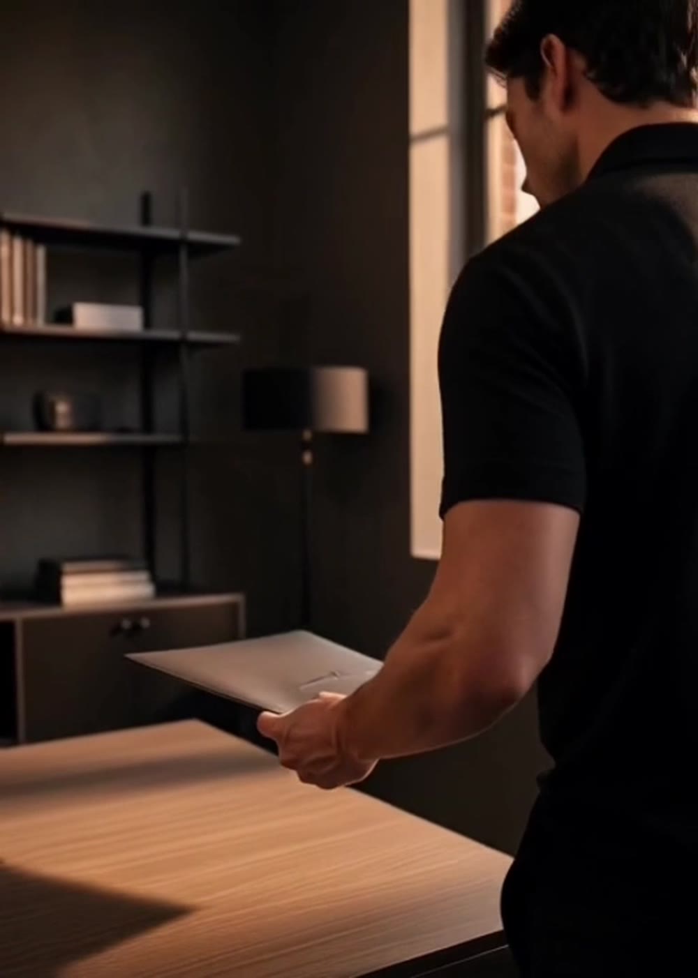 Apparel consultation in a corporate studio setting