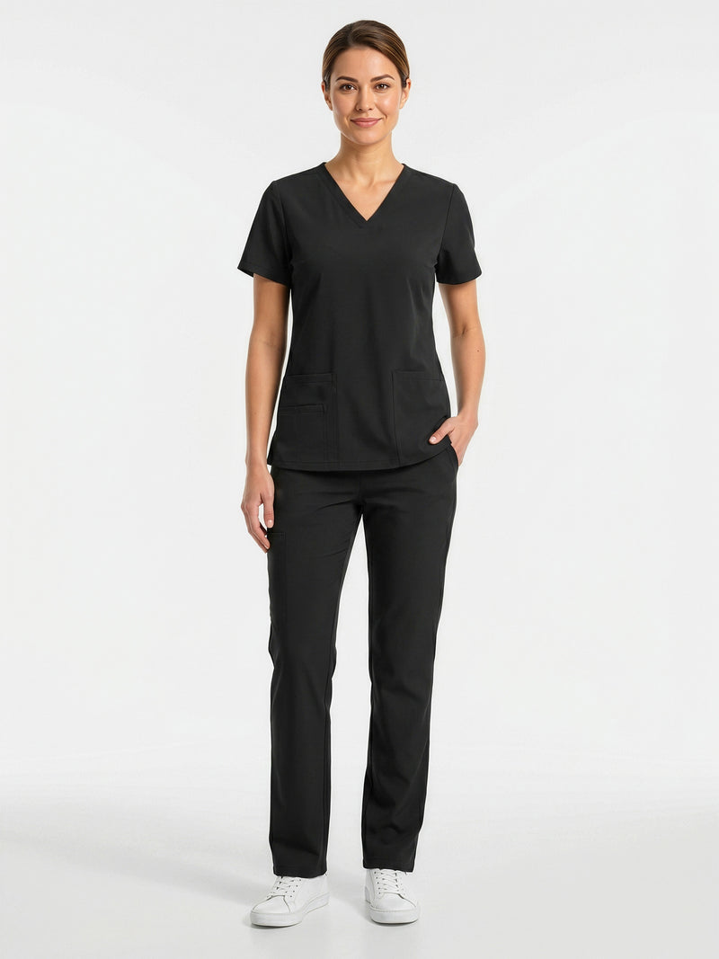 Inaura Tokyo Womens Scrub Pant — model view