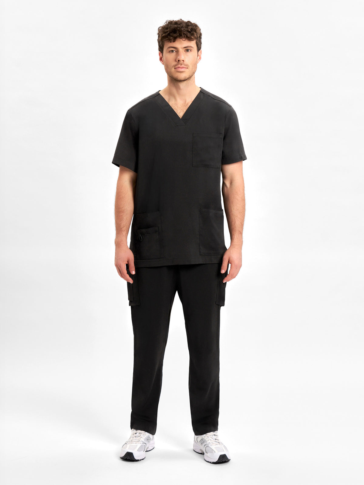 Inaura Avery Mens Straight Leg Scrub Pant — model view