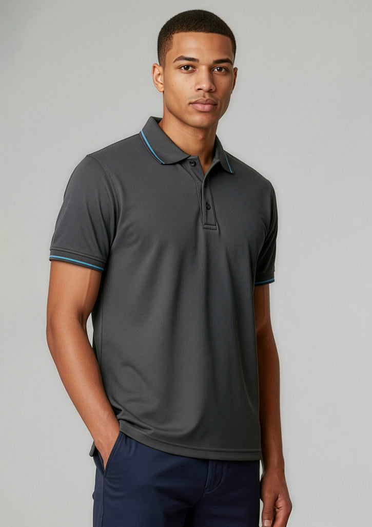 BIZ | Steel Grey/Cyan | front