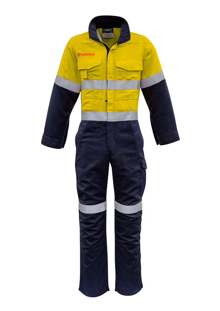 SYZMIK | Yellow/Navy | front