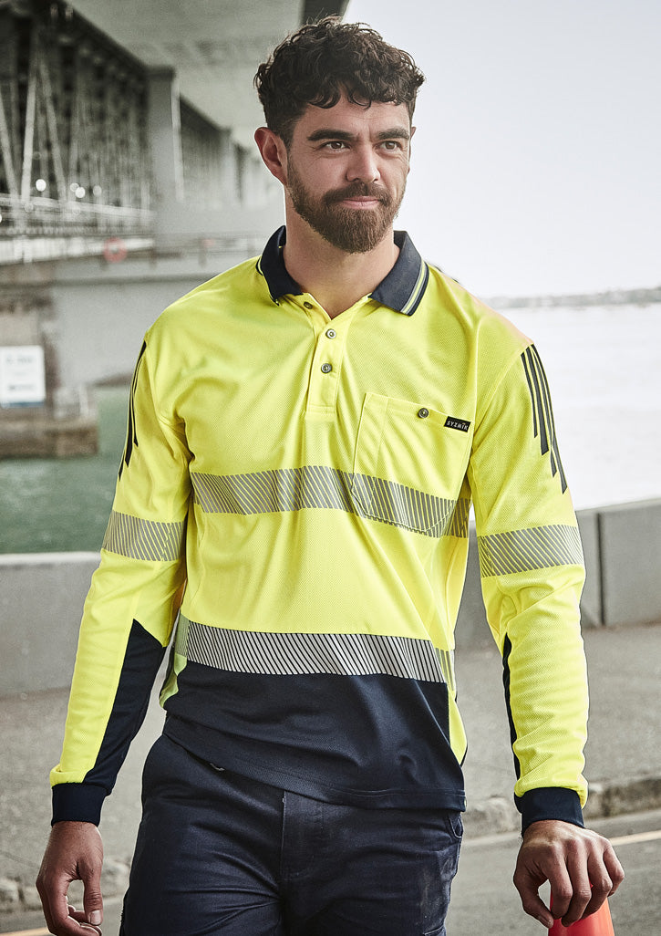 SYZMIK | Yellow/Navy | front