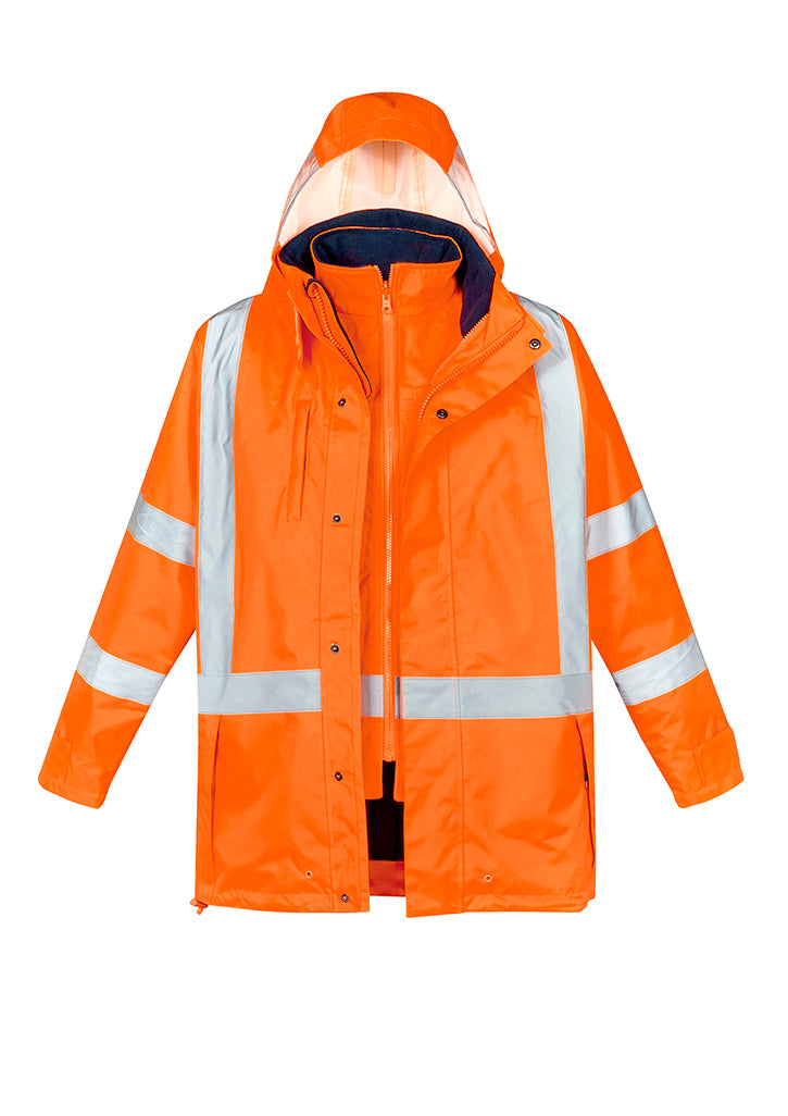 SYZMIK | Orange/Navy | front
