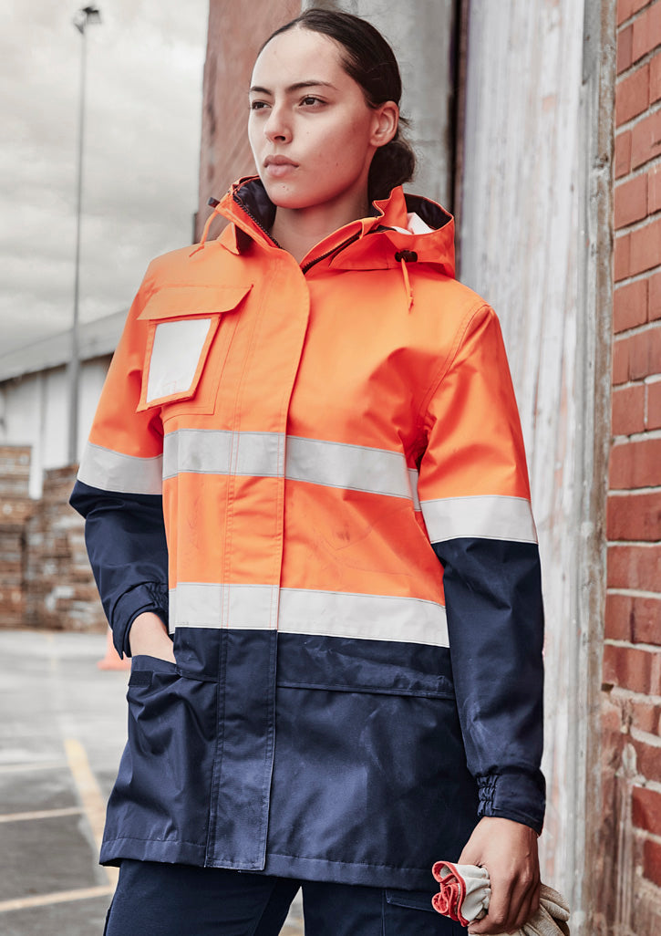 SYZMIK | Orange/Navy | front