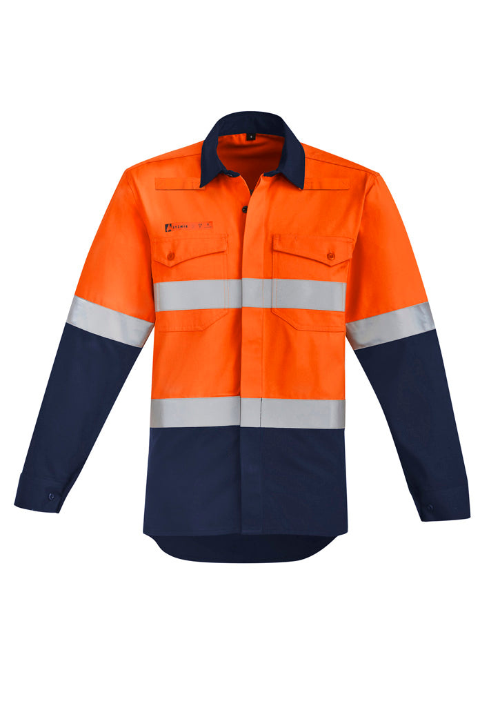 SYZMIK | Orange/Navy | front