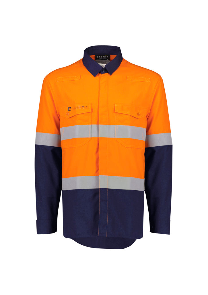 SYZMIK | Orange/Navy | front