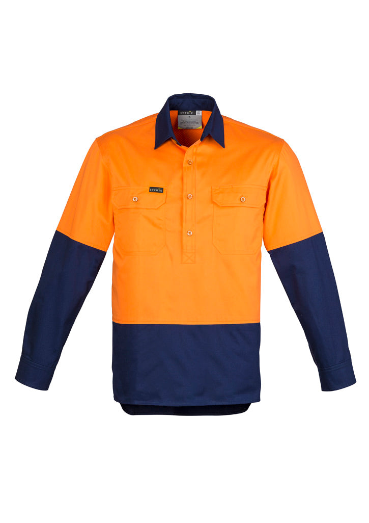 SYZMIK | Orange/Navy | front