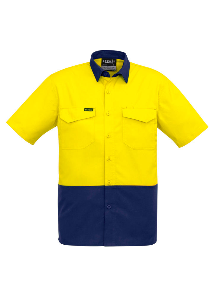 SYZMIK | Yellow/Navy | front