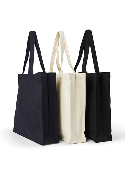 Heavy Tote Bag in Black