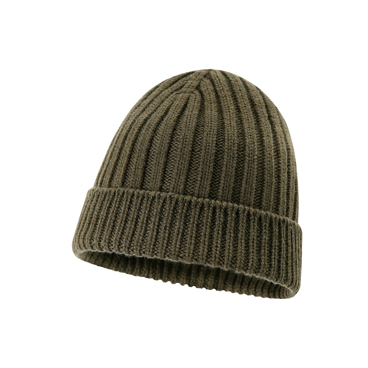 Beanie - Olive front